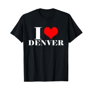I Love Denver T Shirt I Heart Denver Tee Colorado Shirt T Shirt